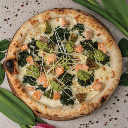 Піца Сальмоне Верде